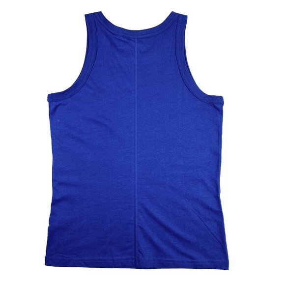 Everlane Organic Cotton Cutaway Tank Top in Dark Violet Blue Size S - NWT - Picture 3 of 7